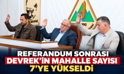 Referandum sonrası Devrek’in mahalle sayısı 7’ye yükseldi