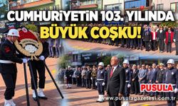 Cumhuriyetin 103. yılında büyük coşku!
