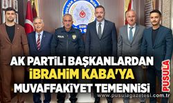 AK Partili başkanlardan İbrahim Kaba'ya muvaffakiyet temennisi