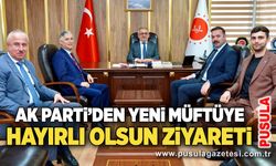 AK Parti’den yeni müftüye hayırlı olsun ziyareti