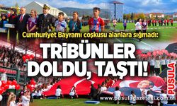 Cumhuriyet Bayramı coşkusu alanlara sığmadı: Tribünler doldu, taştı!