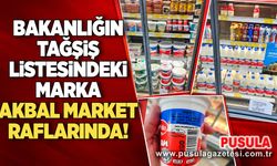 Bakanlığın Tağşiş listesindeki marka AKBAL market raflarında!