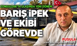Zonguldak’ta ulaşımda yeni dönem: Barış İpek ve ekibi görevde