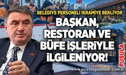 Belediye personeli ikramiye bekliyor, başkan restoran ve büfe işleriyle ilgileniyor!
