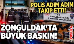 Polis adım adım takip etti! Zonguldak'ta büyük baskın!