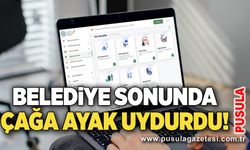 Belediye sonunda çağa ayak uydurdu!