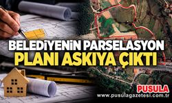 Belediyenin parselasyon planı askıya çıktı