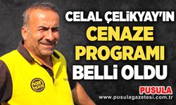 Celal Çelikyay'ın cenaze programı belli oldu