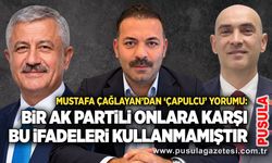 Mustafa Çağlayan’dan ‘çapulcu’ yorumu: Bir AK Partili onlara karşı bu ifadeleri kullanmamıştır