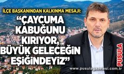 İlçe Başkanından kalkınma mesajı: “Çaycuma kabuğunu kırıyor, büyük geleceğin eşiğindeyiz”