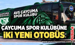 Çaycuma Spor Kulübü'ne iki yeni otobüs