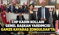 CHP Kadın Kolları Genel Başkan Yardımcısı Gamze Kayabaş Zonguldak’ta