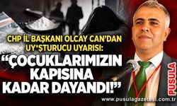 CHP İl Başkanı Olcay Can’dan uy*şturucu uyarısı: “Çocuklarımızın kapısına kadar dayandı!”