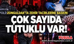Zonguldak'ta zehir tacirlerine baskın: Çok sayıda tutuklu var