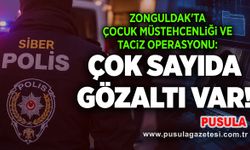 Zonguldak'ta çocuk müstehcenliği ve taciz operasyonu: Çok sayıda gözaltı var!