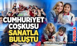 Cumhuriyet coşkusu sanatla buluştu