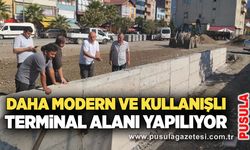 Daha modern ve kullanışlı terminal alanı yapılıyor