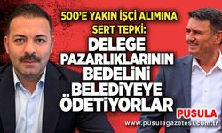 500'e yakın işçi alımına sert tepki: Delege pazarlıklarının bedelini belediyeye ödetiyorlar