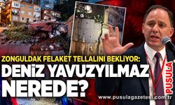 Zonguldak felaket tellalını bekliyor! Deniz Yavuzyılmaz nerede?