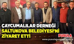 Çaycumalılar Derneği Saltukova Belediyesi'ni ziyaret etti