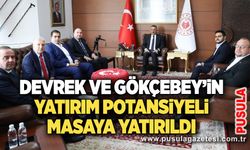 Devrek ve Gökçebey’in yatırım potansiyeli masaya yatırıldı