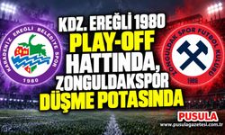 Kdz. Ereğli 1980 Play-Off hattında, Zonguldakspor düşme potasında