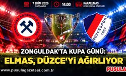 Zonguldak'ta kupa günü: Elmas, Düzce'yi ağırlıyor