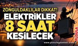 Zonguldaklılar dikkat! Elektrikler 8 saat kesilecek