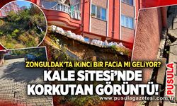 Zonguldak’ta ikinci bir facia mı geliyor? Kale Sitesi’nde korkutan görüntü!