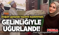 Doğum gününde hayatını kaybetmişti: Gelinliğiyle uğurlandı!