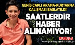 Geniş çaplı arama-kurtarma çalışması başlatıldı: Saatlerdir haber alınamıyor