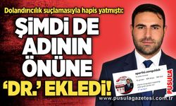 Dolandırıcılık suçlamasıyla hapis yatmıştı: Şimdi de adının önüne ‘Dr.’ ekledi!