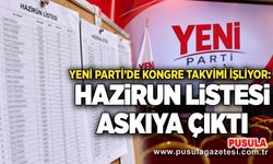 Yeni Parti’de kongre takvimi işliyor: Hazirun listesi askıya çıktı