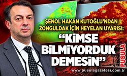 Şenol Hakan Kutoğlu’ndan Zonguldak için heyelan uyarısı: “Kimse bilmiyorduk demesin”