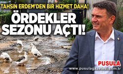 Tahsin Erdem'den bir hizmet daha: Ördekler sezonu açtı!
