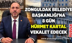 Zonguldak Belediye Başkanlığı'na 8 gün Hürmet Kartal vekalet edecek