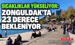 Sıcaklıklar yükseliyor: Zonguldak’ta 23 derece bekleniyor