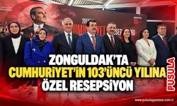 Zonguldak’ta Cumhuriyet’in 103’üncü yılına özel resepsiyon