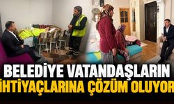Belediye,  vatandaşların ihtiyaçlarına çözüm oluyor
