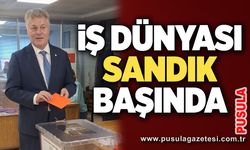 İş dünyası sandık başında