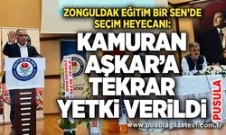 Zonguldak Eğitim Bir Sen’de seçim heyecanı: Kamuran Aşkar’a tekrar yetki verildi