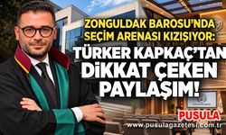 Zonguldak Barosu’nda seçim yarışı kızışıyor: Türker Kapkaç’tan dikkat çeken paylaşım!