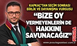 “Bize oy vermeyenlerin de hakkını savunacağız”