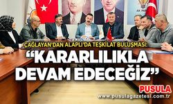 Çağlayan’dan Alaplı’da teşkilat buluşması: “Kararlılıkla devam edeceğiz”