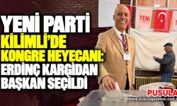 Yeni Parti Kilimli’de kongre heyecanı: Erdinç Kargidan Başkan seçildi