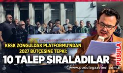 KESK Zonguldak Şubeler Platformu’ndan 2027 bütçesine tepki: 10 talep sıraladılar
