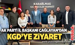 AK Parti İl Başkanı Çağlayan’dan KGD’ye ziyaret