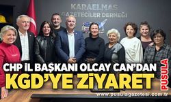 CHP İl Başkanı Olcay Can’dan KGD’ye ziyaret