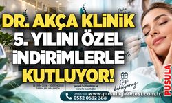 Dr. Akça klinik 5. yılını özel indirimlerle kutluyor!