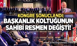 Kongre sonuçlandı: Başkanlık koltuğunun sahibi resmen değişti!